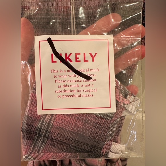 Likely Paretti Plaid Smock Cotton Sundress Pink Multi Size 12 - Picture 10 of 15